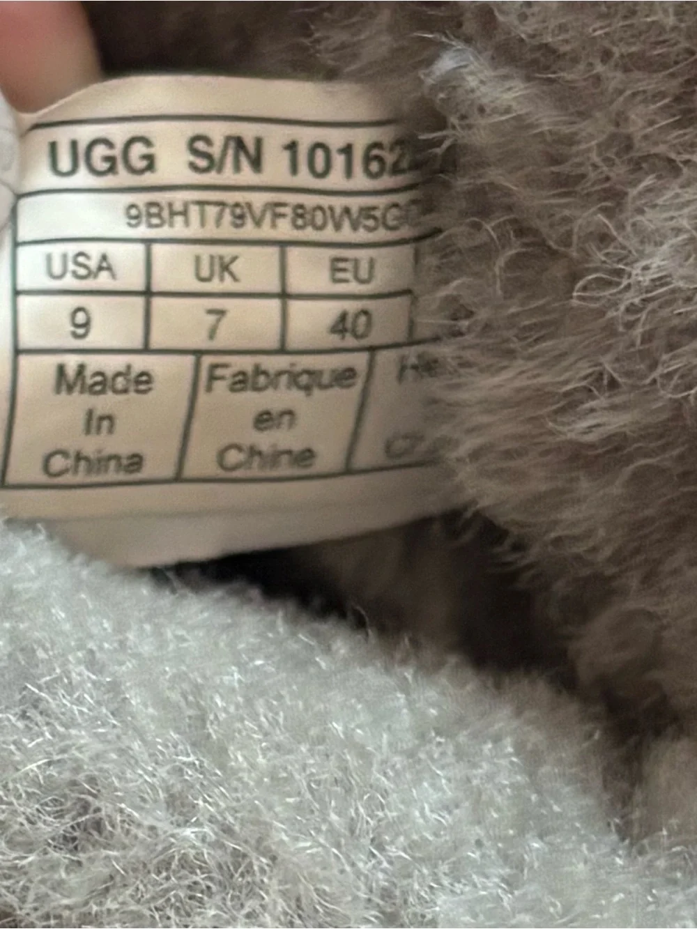 UGG Classic Mini II Boots Grey Women's Size 9